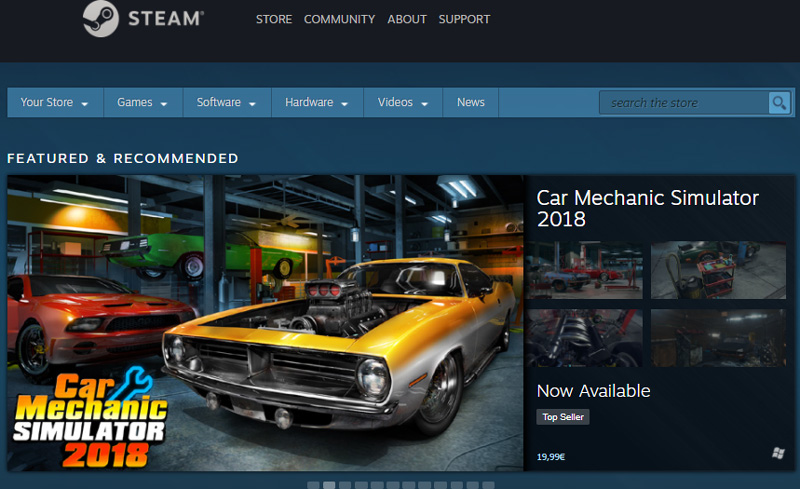 Playway Car Mechanic Simulator 18 Intercars