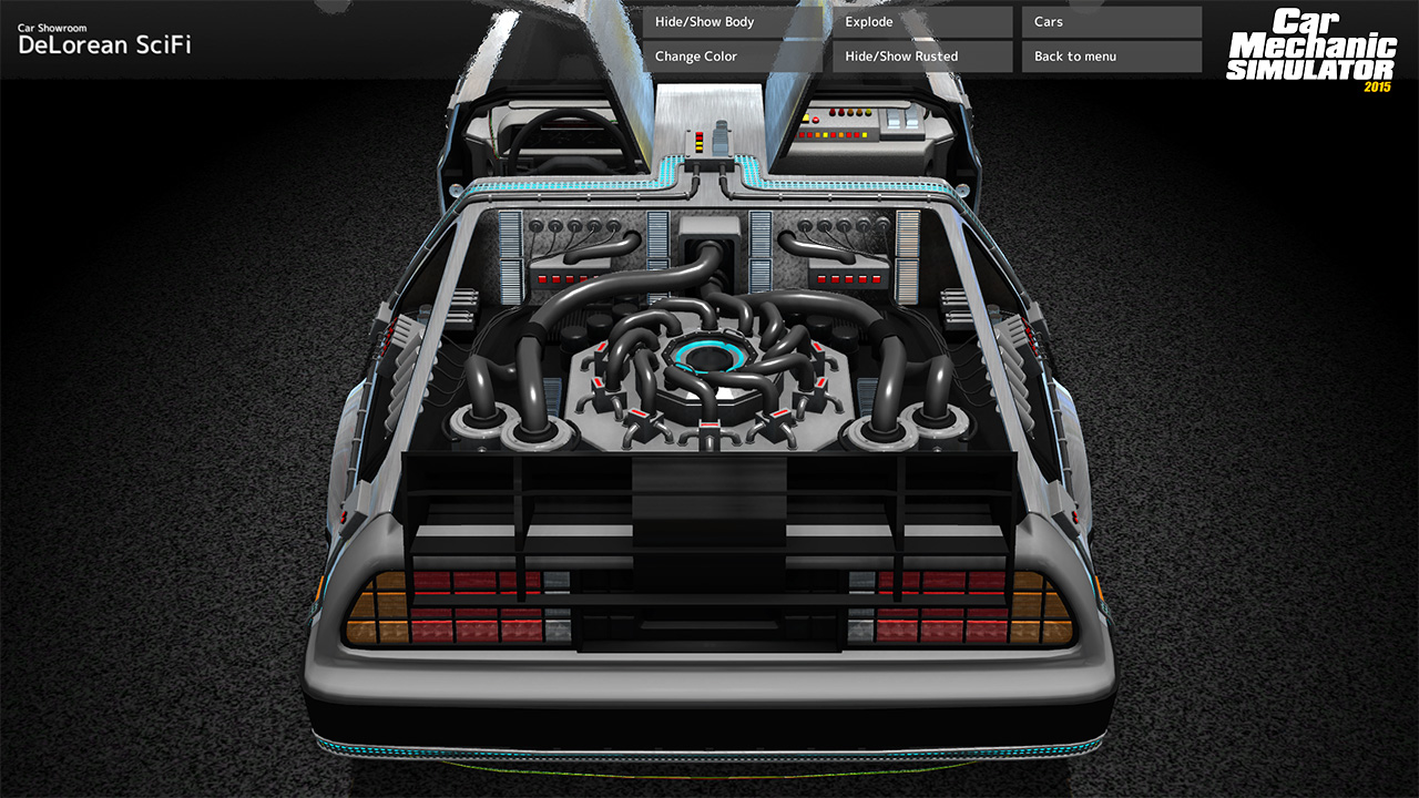 How To Fly The Delorean In Vehicle Simulator